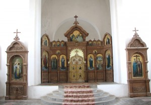 Иконостас внутренний вид храма Покрова Пресвятой Богородицы Мильковщина